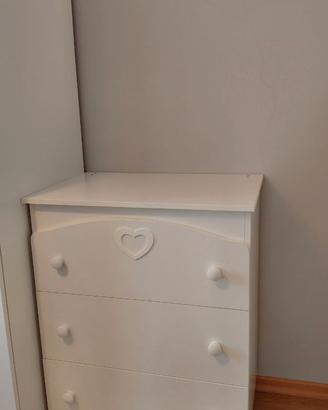 Cassettiera fasciatoio Erbesi come nuovo