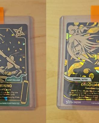 Secret Naruto Mythos Sakura + Orocimaru 1° Edition