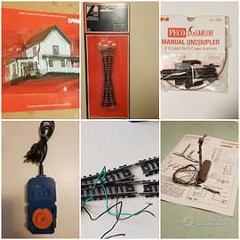 materiali per plastici ferroviari in scala N 