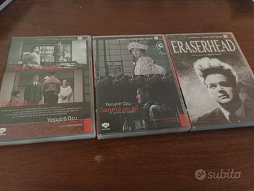 DVD David Lynch e Yasujiro Ozu della Raro video