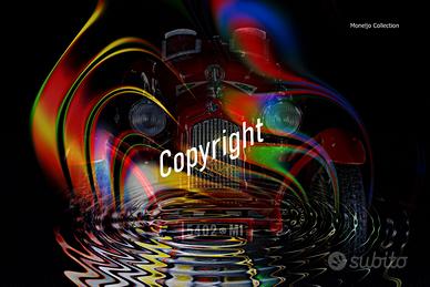 quadro moderno NUOVO stamp su tela ALFA MAGIC 2026