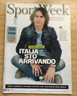 Sportweek 15/5/10 Ligabue + 100 anni Nazionale