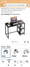 scrivania nuova ancora in scatola 