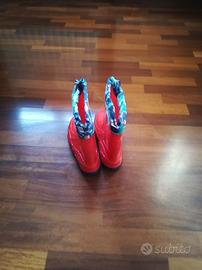 stivali in gomma anti pioggia bimbo