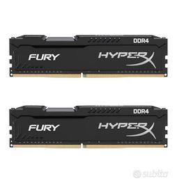 Kingston HyperX Fury Kit RAM 16GB Nero