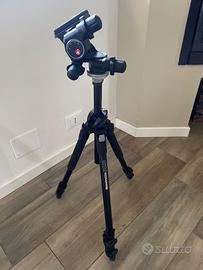 Treppiede +testa Manfrotto