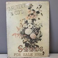 Insegna In Metallo Da Fiorista D.M. Ferry&Co’s