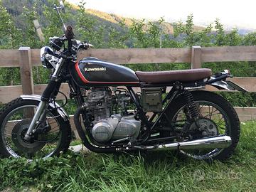 Kawasaki Z400 cafe raceer