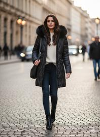 giubbino giubbotto piumino donna invernale 