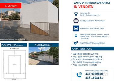 Terreno edificabile in centro abitato