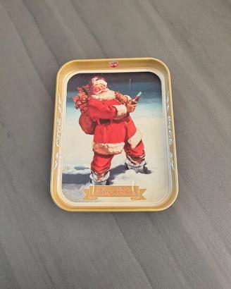 Vassoio da collezione Coca-Cola con un'illustrazio