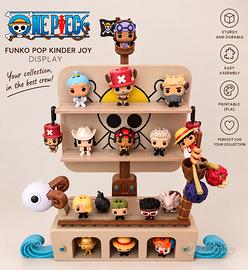 Espositore one piece kinder joy