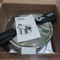 Pentola a pressione 8L inox, NUOVA, mai usata