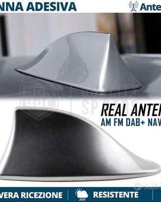 Antenna PINNA SQUALO GRIGIA per PEUGEOT AM-FM-DAB