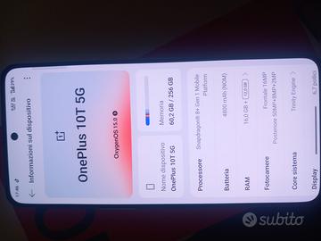 Oneplus 10t 5g 16gb ram 256gb