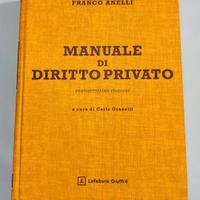 Manuale di diritto privato  nuovo