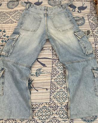 Jeans Cargo Bershka - Taglia EU 38 / IT 42