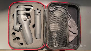 DJI Osmo Mobile 6 + 2 luci led + custodia