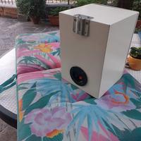 N.7  Casse musica bianche