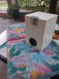 N.7  Casse musica bianche