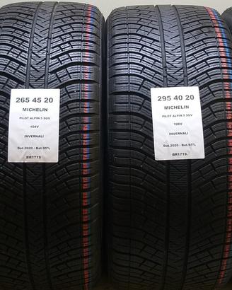 4 GOMME 265 45 20 E 295 40 20 MICHELIN BR1719