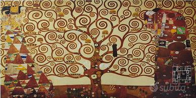 Klimt Gustav L'Albero della Vita Stampa su tela