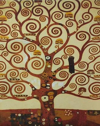 Klimt Gustav L'Albero della Vita Stampa su tela