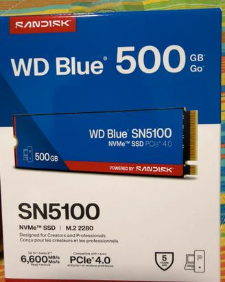 SSD Sandisk SN5100 500GB Nuovo