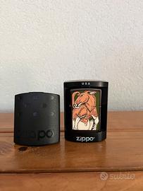 Accendino Zippo  "Canguro con Cucciolo" Marzo 1993