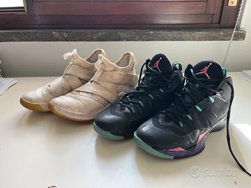 Scarpe nike/jordan da basket