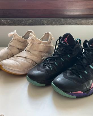 Scarpe nike/jordan da basket