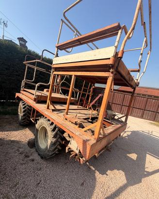 carro raccolta potatura benzina 4x4