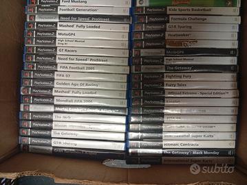 lotto giochi PlayStation 2 originali 