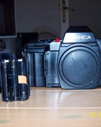 Fotocamera e obiettivi contax yashica motore cont