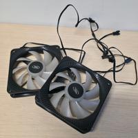 Coppia Ventole DeepCool 120mm RGB 3 pin