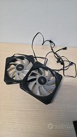 Coppia Ventole DeepCool 120mm RGB 3 pin
