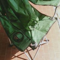 sedia pieghevole con custodia