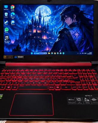 ACER NITRO 5 GAMING  i7-8750H GTX 1060 6GB 16GB