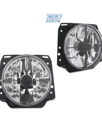 FARI VOLKSWAGEN VW GOLF 2 83-91 FONDO CROMATO CROC