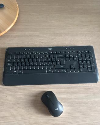 Mouse/tastiera Logitech wireless