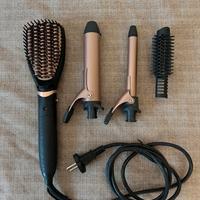 Styler spazzola capelli ricci lisci