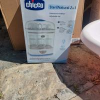 Chicco SterilNatural Sterilizzatore Biberon 2in1,