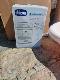 Chicco SterilNatural Sterilizzatore Biberon 2in1,