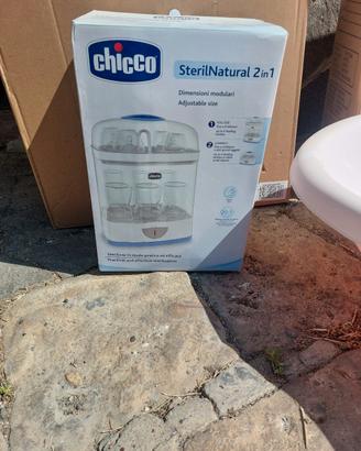 Chicco SterilNatural Sterilizzatore Biberon 2in1,