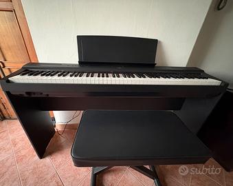 Pianoforte Digitale Yamaha P 125 Black