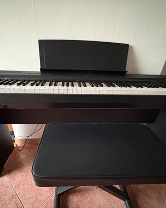 Pianoforte Digitale Yamaha P 125 Black