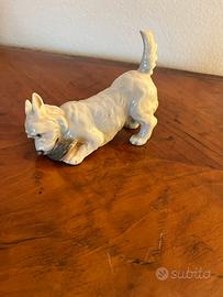 Royal Copenhagen cucciolo con pantofola in porcell