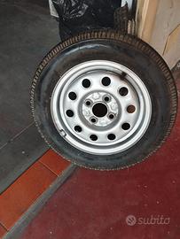 Ruota - Michelin MXL 155/70R13-75T e Cerchio R13