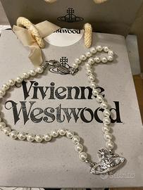 Vivienne westwood collana perle