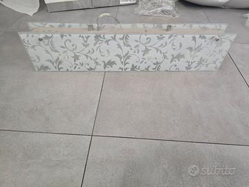 Lampadario a Sospensione in Vetro Decorato – 80 cm